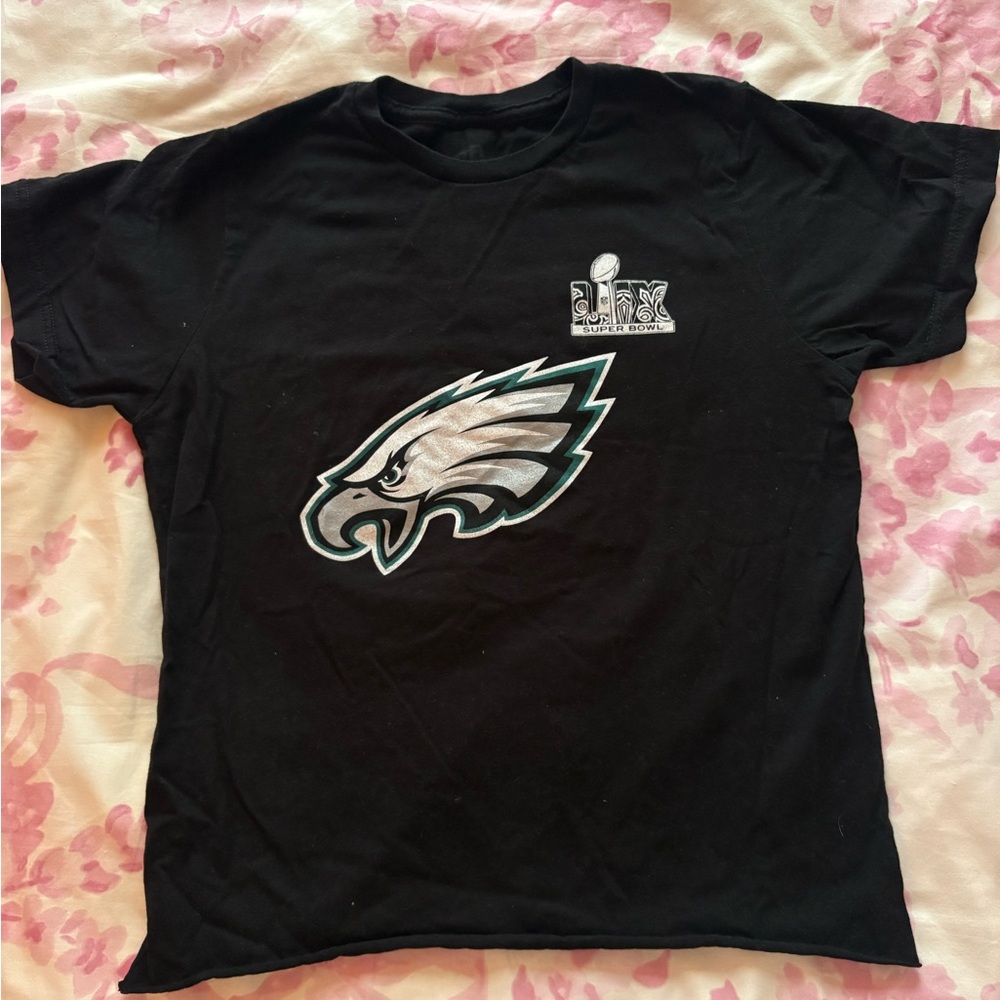 Black Eagles Cropped T-Shirt